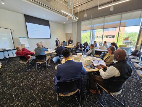 Photo taken during April 12, 2024 Georgia Tech Supply Chain and Logistics Institute Advisory Board Meeting