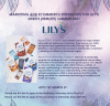 Flyer for an 8-week paid marketing or eCommerce internship with Lily's Sweets. Application due March 4, 2021.
