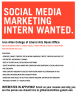 Job posting for a social media intern with the Ivan Allen College Deans Office